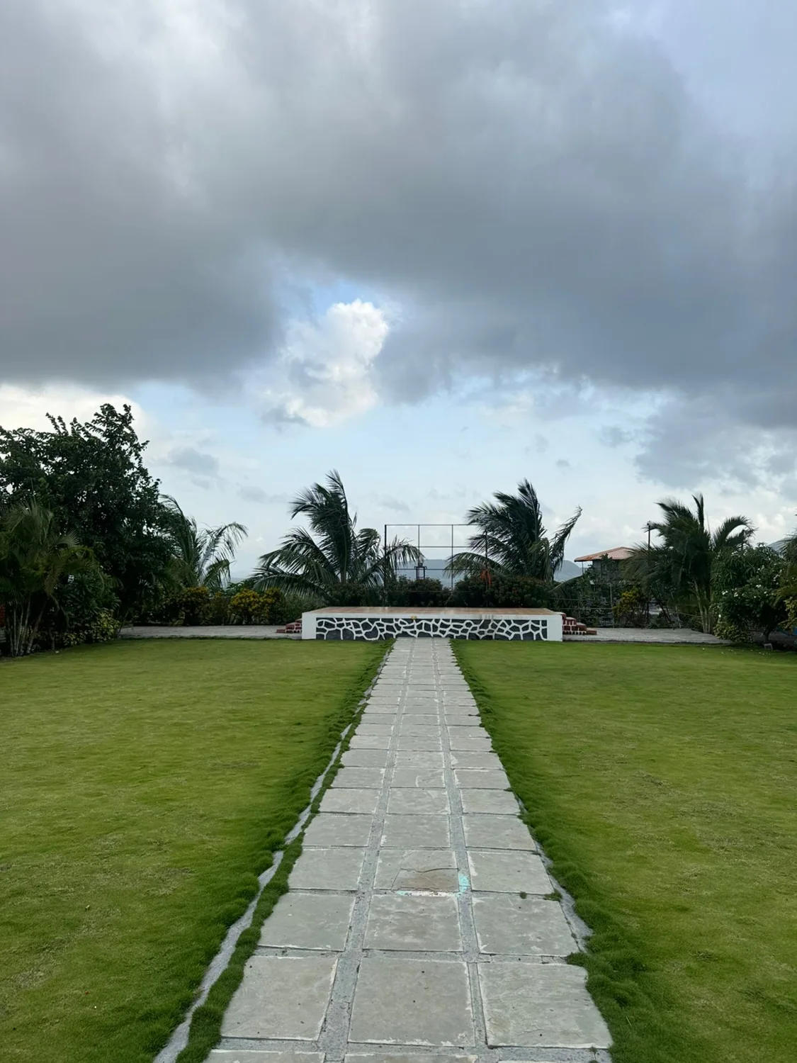 Green Lawn at Mamache Gav, Lenyadri