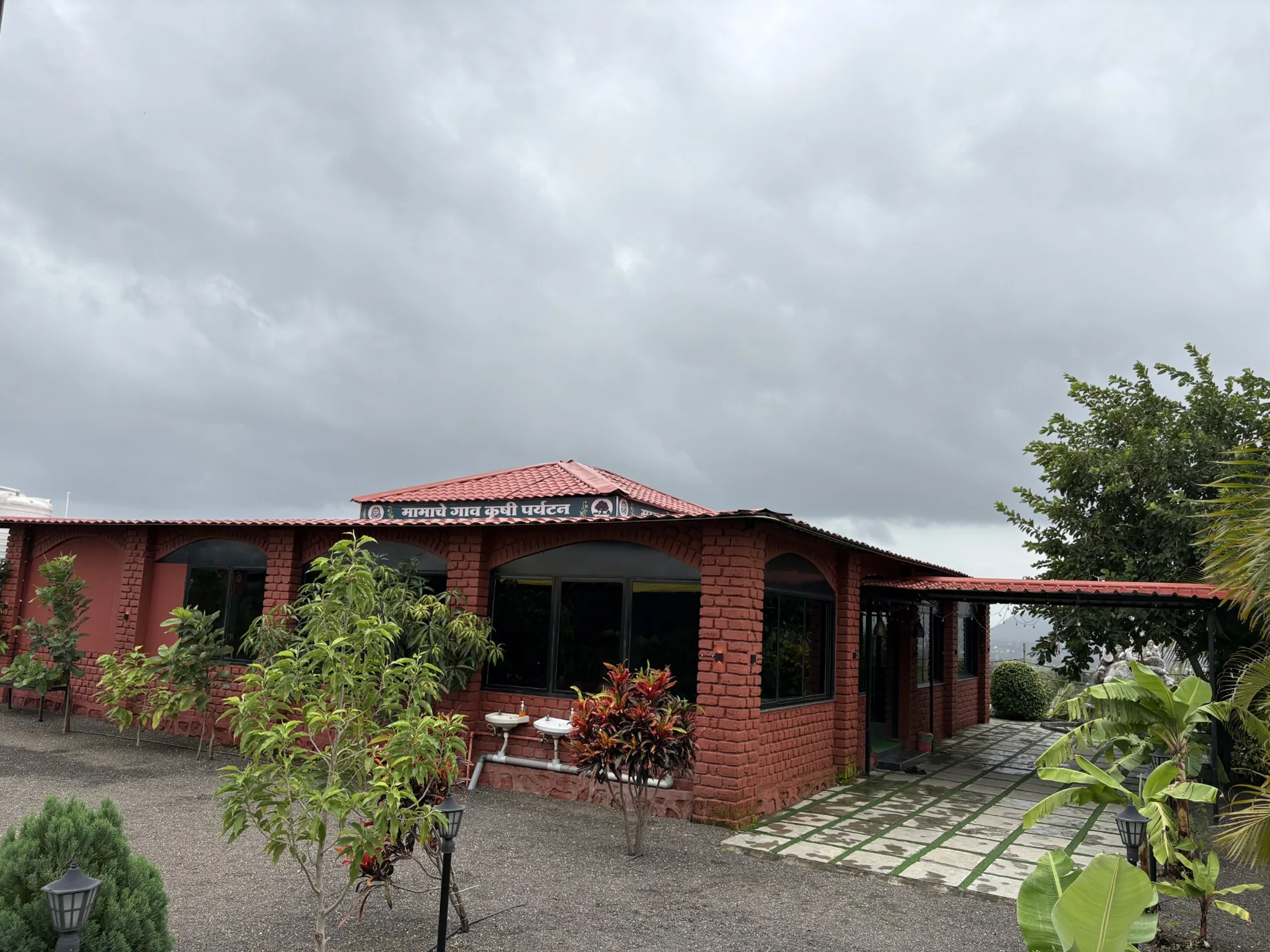 Resort Building at Mamache Gav, Lenyadri