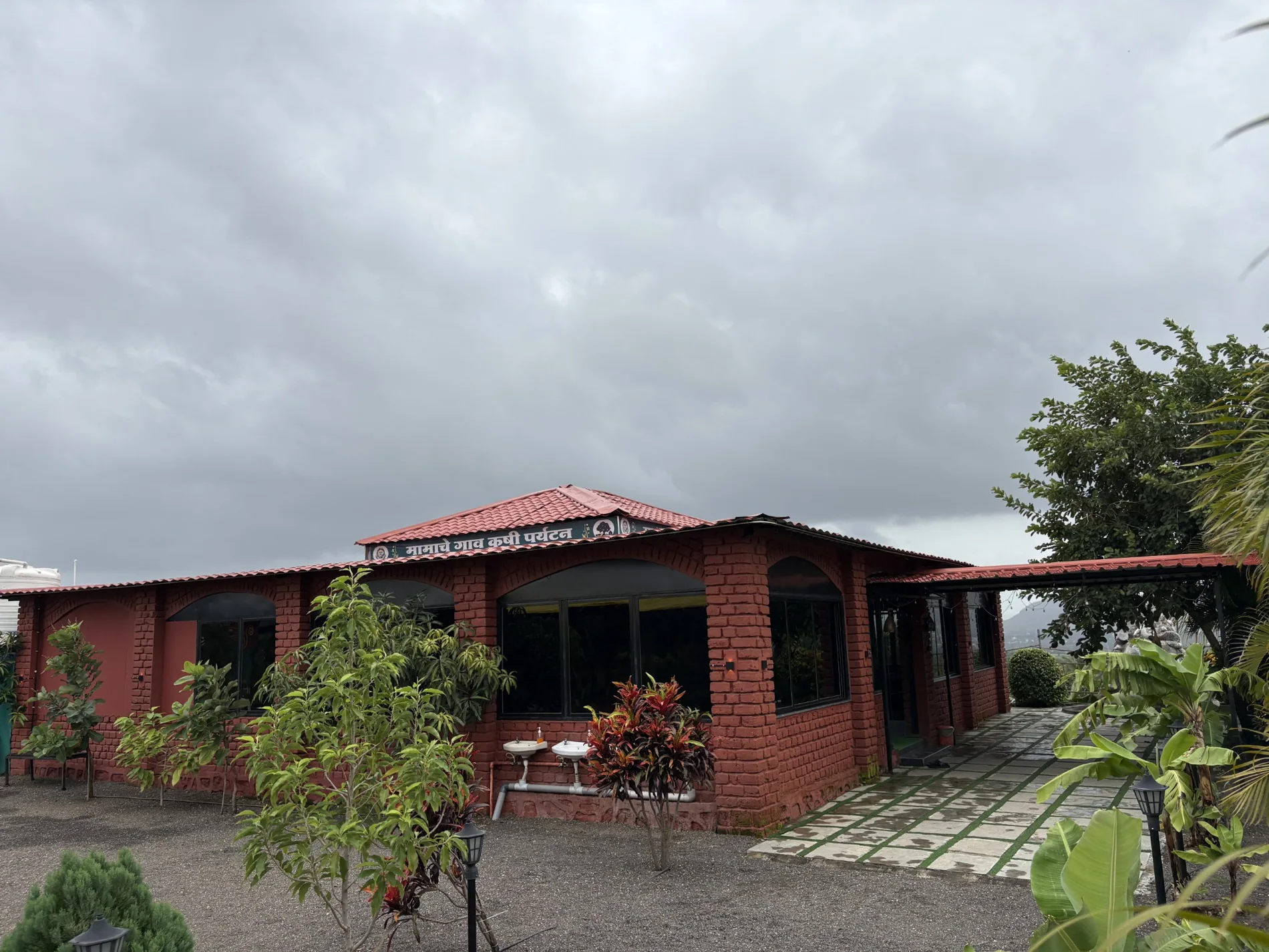 Resort Exterior at Mamache Gav, Lenyadri
